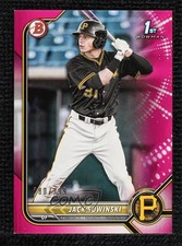 2022 Bowman Prospects Fuchsia Border 280/299 Jack Suwinski #BP-84 0lj0