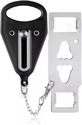 1 Pack Tragbares Türschloss, Reiseschloss Portable Lock Zusätzliche, Door Lock V