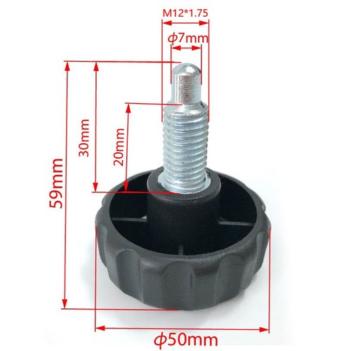 Metal Exercise Bike Tightening Bolts Pack of 2 Ideal for Gym Equipment - Picture 5 of 11