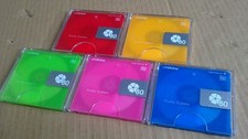 5 Minidisc JVC Victor Fruity Colors MD 80 min