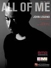All of Me Song by John Legend Piano Vocal Sheet Music Guitar Chords Lyrics