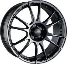 OZ ULTRALEGGERA Alufelgen Satz MATT BLACK 8x17 ET35 LK5 112 17 Zoll Felgen Alu