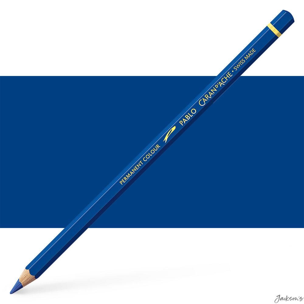 Caran d'Ache Pablo Coloured Pencil Wood Ultramarine 140 For Artist Drawing