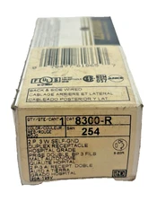 LEVITON 8300-R RED DUPLEX RECEPTACLE HOSPITAL GRADE