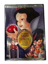 Snow White  the Seven Dwarfs Disney Platinum Edition  2 Disc DVD With Inserts