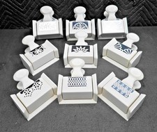 Lot Of 9 Martha Stewart Crafts Large Border Edge Punches Floral Scallop Lace