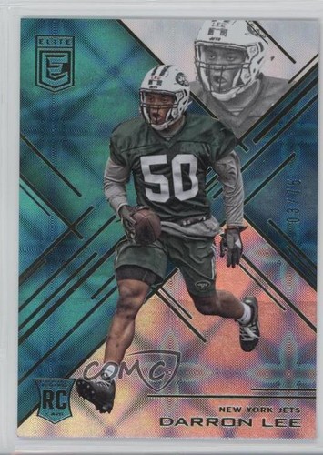2016 Donruss Elite Elite Rookies Teal 3/75 Darron Lee #114 a3q - Picture 1 of 3