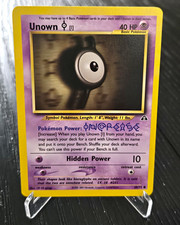 1995 unown pokemon card value [N] #50/75 Neo Discovery MP  Ready Mark Cards you may search your deck for another Unown and switch it with Unown Unown  Unseen Forces (UF)