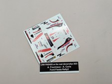 DECALCOMANIE 1/43 FORD FIESTA RALLY2 ADRIEN FOURMAUX RALLY GENNAIO 2023