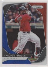 2020 Panini Prizm Tier II Red White & Blue Prizm Carlos Santana #147 0c6