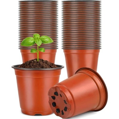 Anzuchttöpfe 10cm 100 Stück Pflanztöpfe Kunststoff Garten Pflanzen Einstieg