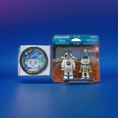 Playmobil esa exklusiver Patch Aufnäher 84706 Plus 70991 Astronaut NEU OVP