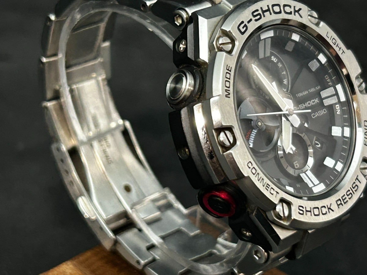 Exc+5] 1 DAY SHIP Casio G-SHOCK G-STEEL Men's Black Watch