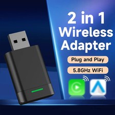 Wireless CarPlay Adapter USB Dongle For iPhone Apple Wireless Carplay Plug Play