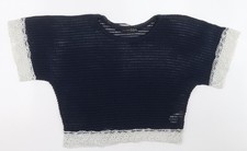 Womens UK Size 12 Primark Blue Pullover Sweatshirt