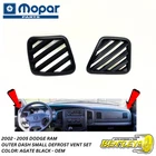 2002 2003 2004 2005 DODGE RAM SIDE DASH SMALL DEFROST VENT SET VENTS AGATE - OEM