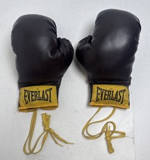 Vintage Everlast 10oz Leather Lace Up Boxing ...