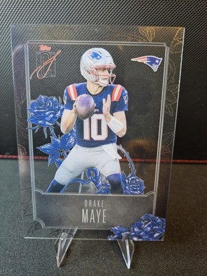 2025 Topps Signature Class - Roses Drake Maye #ROSES-9 Case Hit SSP- Patriots