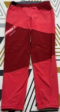 Ortovox Pala Pants Trousers Women's Climbing Hiking Red Merino Cordura Size L