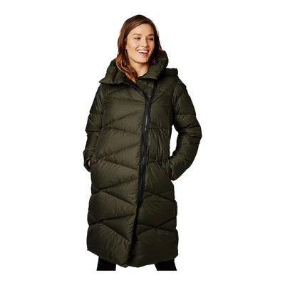 HELLY HANSEN TUNDRA DOWN COAT - SIZE: WOMEN L - BELUGA