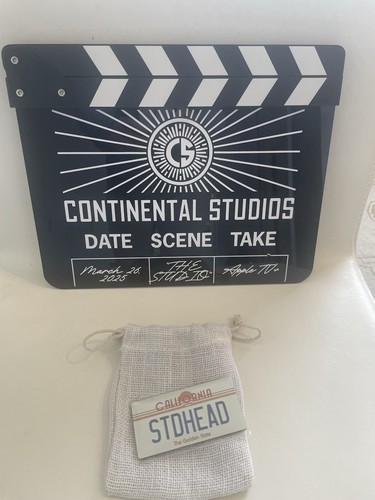 THE STUDIO Seth Rogan APPLE TV + Exclusivo Estreno Clapboard STDHEAD Imán RARO - Imagen 1 de 15