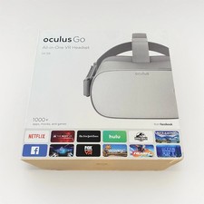 Oculus Go Standalone VR Headset 64GB Gray Plastic Fabric Virtual Reality Device