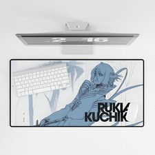 Rukia Bleach Anime Mouse Pad, Soul Reaper Desk Mat Gaming