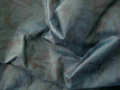 Türkis grün/blau/schwarz glatt dünn weich gemustert Leder 0,45 mm 8'' x 12'' BL144