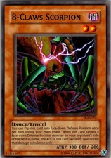 8-Claws Scorpion Pharaonic Guardian PGD-024 Unlimited Yu-Gi-Oh NM