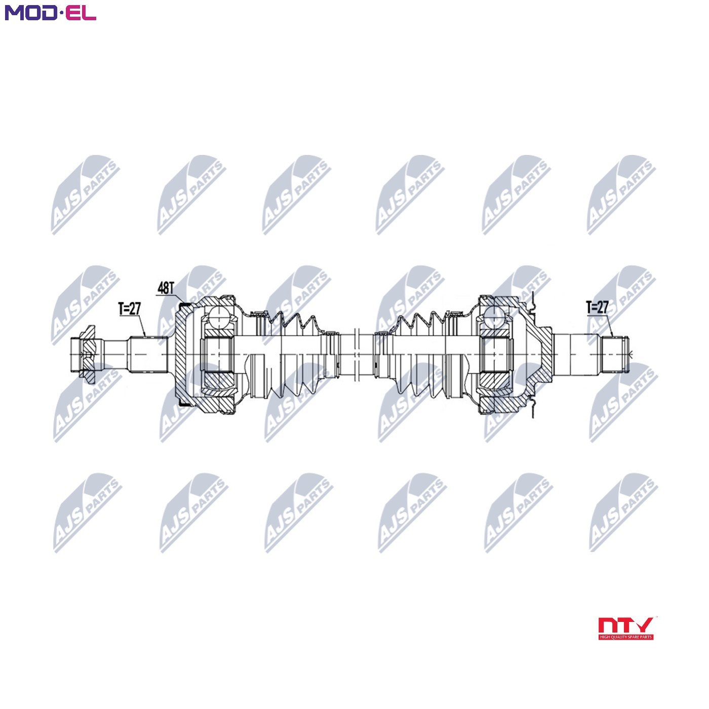 Nty Driveshaft Rear For Mercedes E W212 S212 09- Cls C218 X218 11 - Image 5
