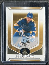 Patey, Larry - 2020-21 SP Signature Edition Legends - Gold Signature