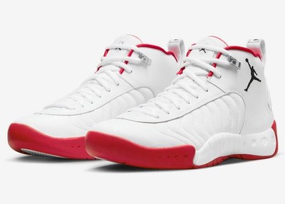 Nike Air Jordan Jumpman Pro Shoes White Cherry Red DN3686-100 Men's Sizes NEW