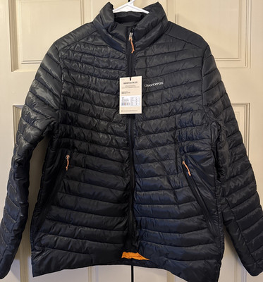 Craghoppers Expolite Hiking Puffer Jacket Men s Med Black Packable Lightweight