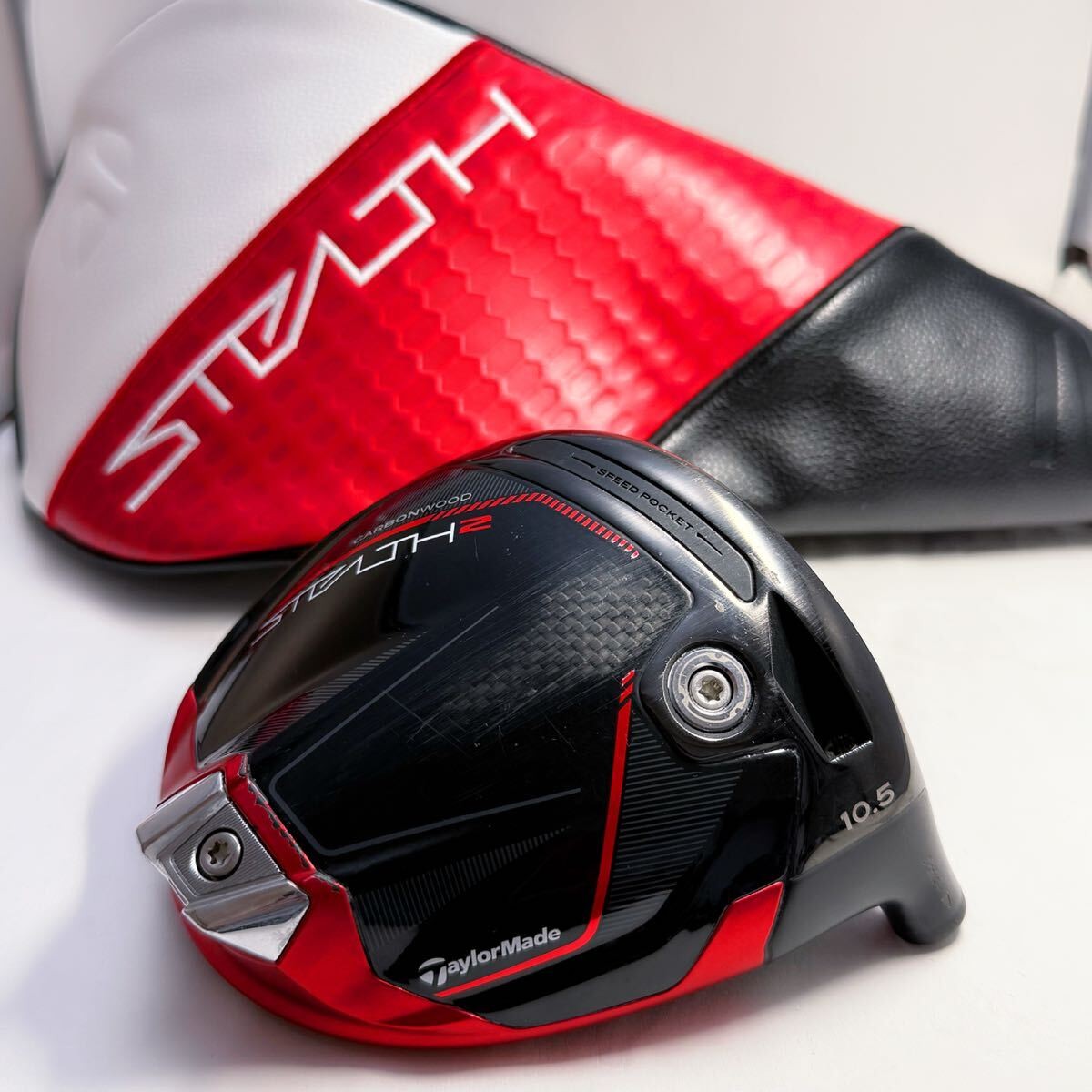 TaylorMade STEALTH2 10.5° Driver Head Only with Cover 85220