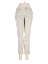 Lands' End Women Ivory Casual Pants 4