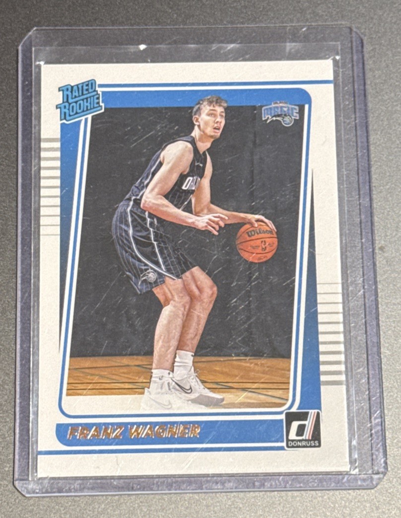 2021-22 Panini Donruss - Rated Rookie Franz Wagner #235 Press Proof Silver (RC)