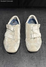 Coach Womens Kyrie A1195 White Signature Low-Top Sneaker Shoes Size 7M