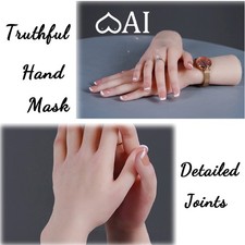 Silicone Female Hands Model Lifesize Mannequin Display Fake Hand Model