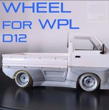 1/18 Scale Resin Full Wheel WPL D12 Style For Scale Modeling