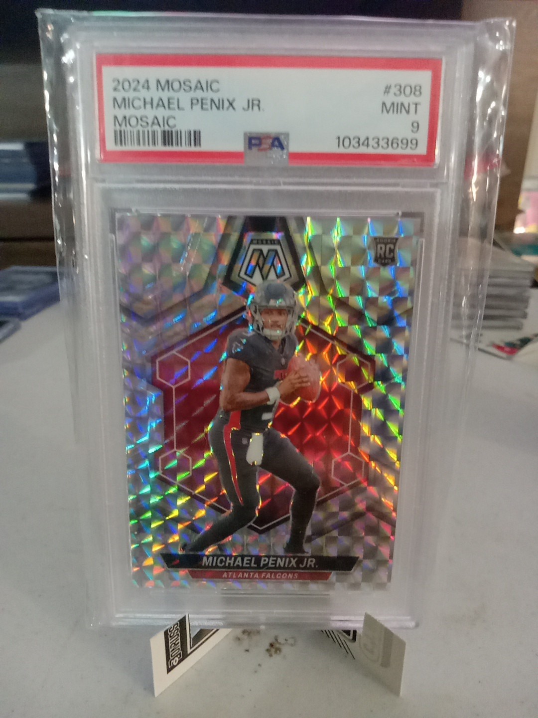 2024 Panini Mosaic - Rookies Michael Penix Jr. #308 Mosaic Prizm (RC)