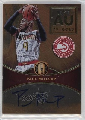 2016-17 Panini Gold Standard AU 10/79 Paul Millsap #AU-PM Auto 1u6