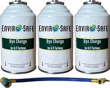 Enviro-safe Uv Dye Charge Leak Detector 3 Cans With Charging Hose
