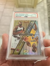 1997 Bowman's Best Mirror Image Refractor Kobe Bryant, Pippen PSA 8