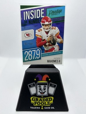 2020 Prestige #IN-PM - Patrick Mahomes II - Green Inside the Numbers 161/199