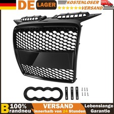 Kühlergrill Waben Grill Schwarz hochglanz passt für Audi A3 8P 03-08 auch RS3 DE
