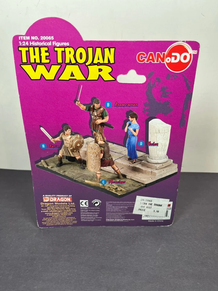 Figuras históricas Dragon Can.Do La Guerra de Troya MENELAO escala 1:24 2004 20065 Foto 3 de 4