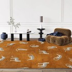 Modern Leopard Hand Tufted New Zealand Wool Area Rug for Living and Bedroom. Coo