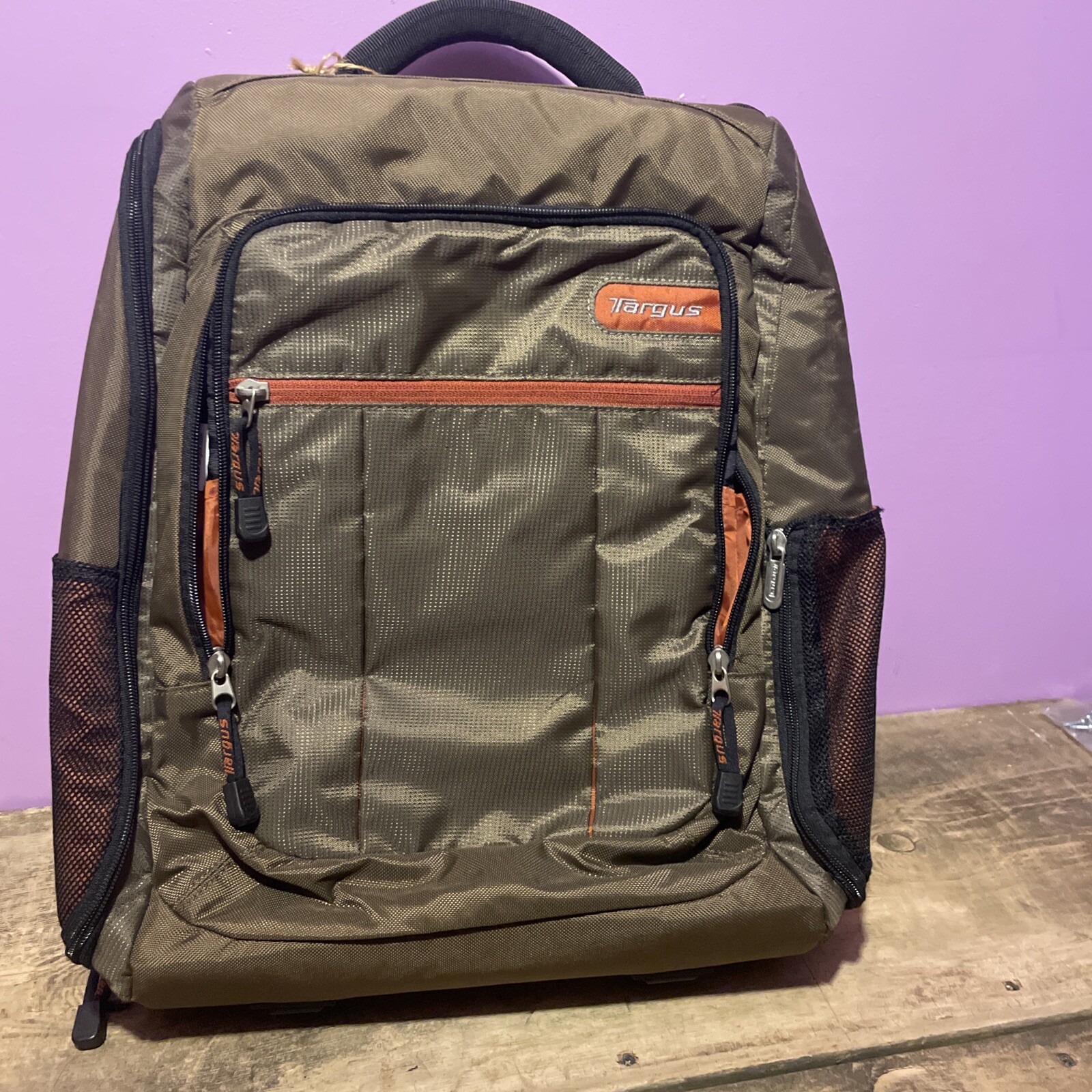 Targus Eco smart Single Strap Laptop Backpack Very Nice Condition eBay