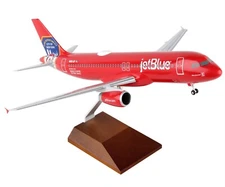 Skymarks SKR8360 Jetblue Airbus A320-200 FDNY Desk Top 1/100 Model AV Airplane