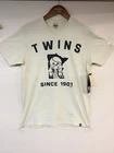 2025 MINNESOTA TWINS '47 SAND SHORT SLEEVE TEE SHIRT